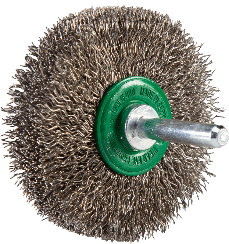 bris borstel staaldraad